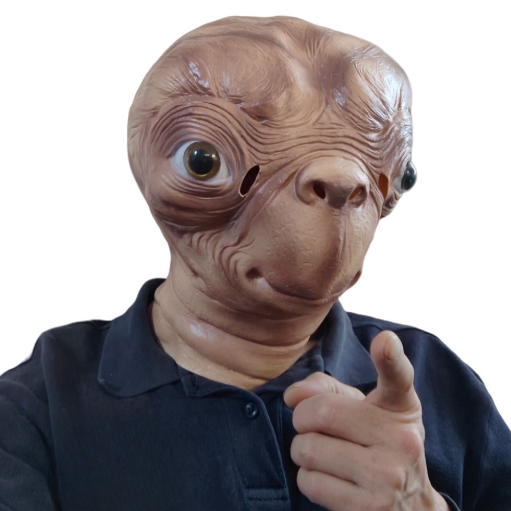 Latex Alien Mask Realistic - Máscara de látex realista do alienígena
