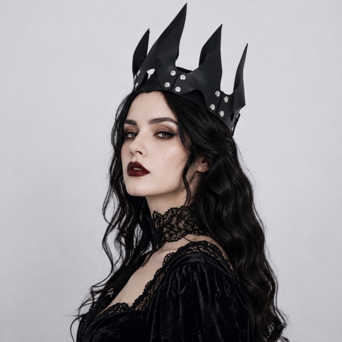 Costumes - Coroa de chamas para mulher, ideal