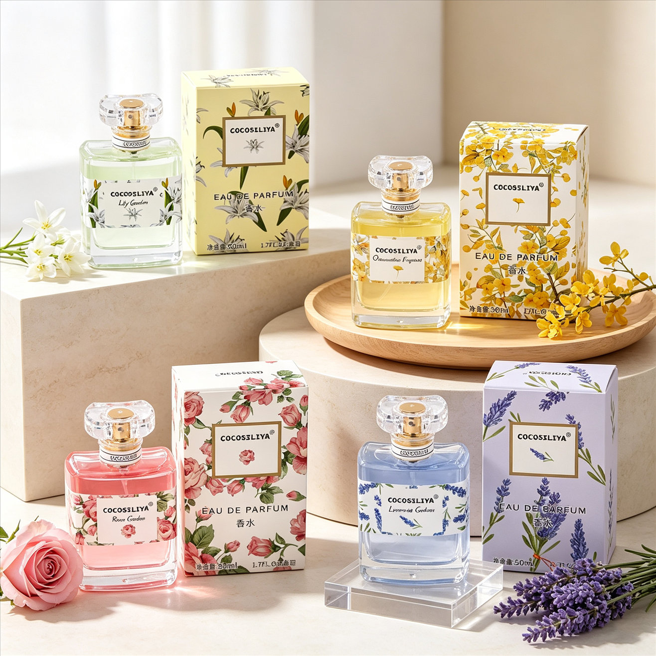 Novelty Gifts - Perfume para Mulheres, 1,7oz X 2