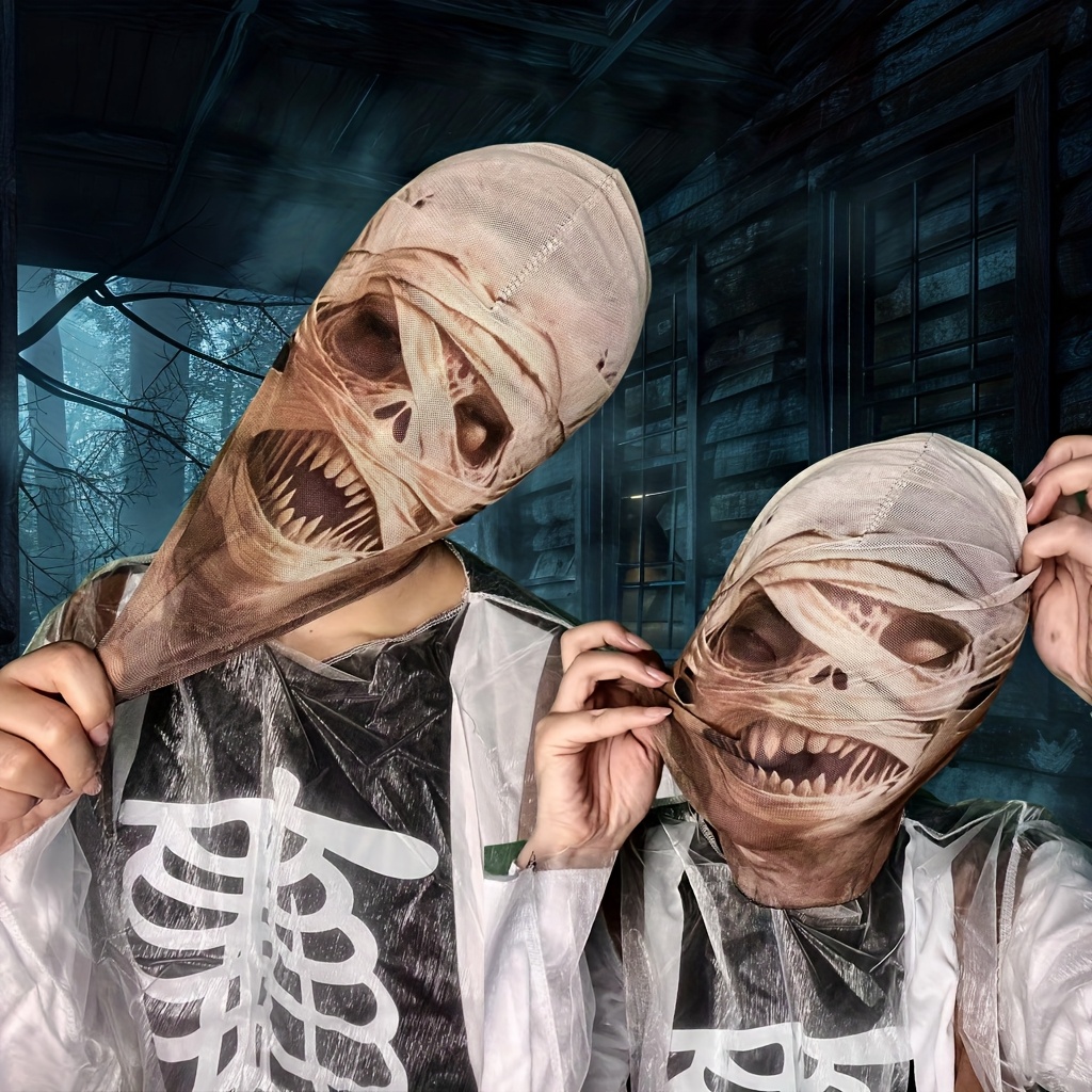 1 unidade Máscara de Pano Rasg - Led Purge Mask Halloween avaliação e preço