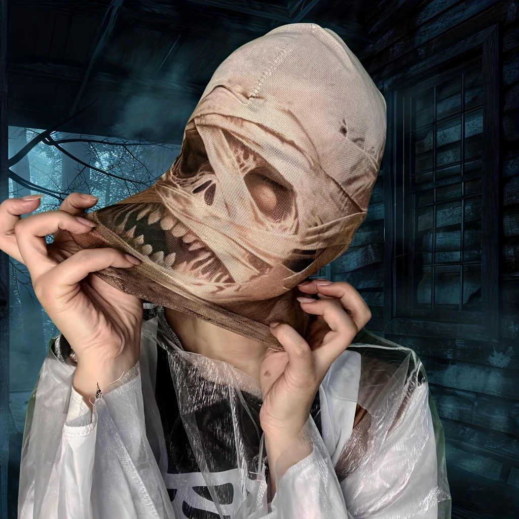 1 unidade Máscara de Pano Rasg - Led Purge Mask Halloween avaliação e preço