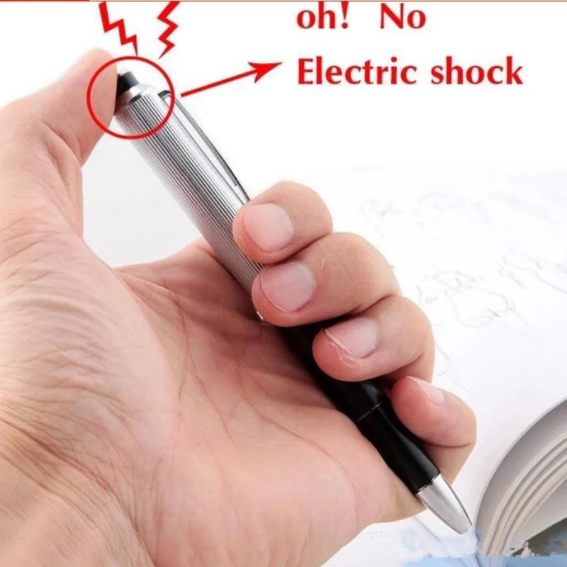 11L@1pcs Caneta de Choque Elét - Shock Pen Prank Toy avaliação e preço