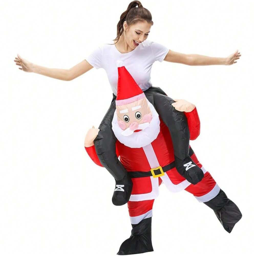Fantasia Inflável de Papai Noe - Costumes avaliação e preço