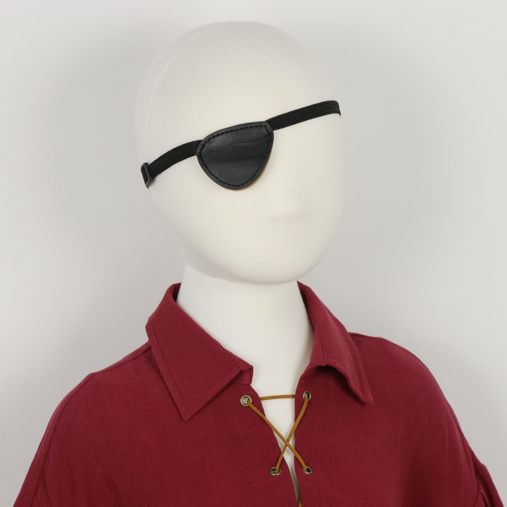 Tapa-olho de pirata em couro s - Costumes avaliação e preço