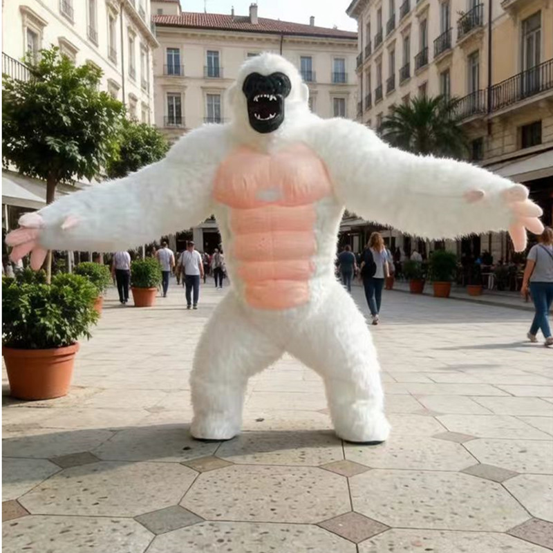 Fantasia inflável de gorila, m - Inflatable Dinosaur Costume Adult avaliação e preço