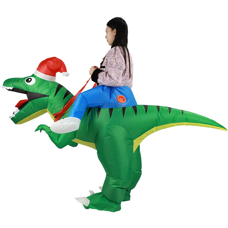 Fantasia Inflável de Natal do  - Inflatable Dinosaur Costume Adult avaliação e preço